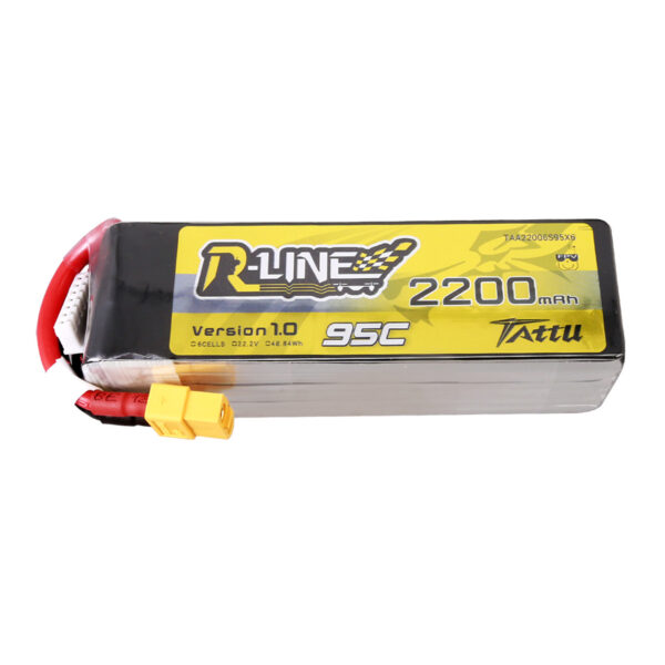 Tattu R-Line 22.2V 2200mah 6S 95C FPV Lipo Battery