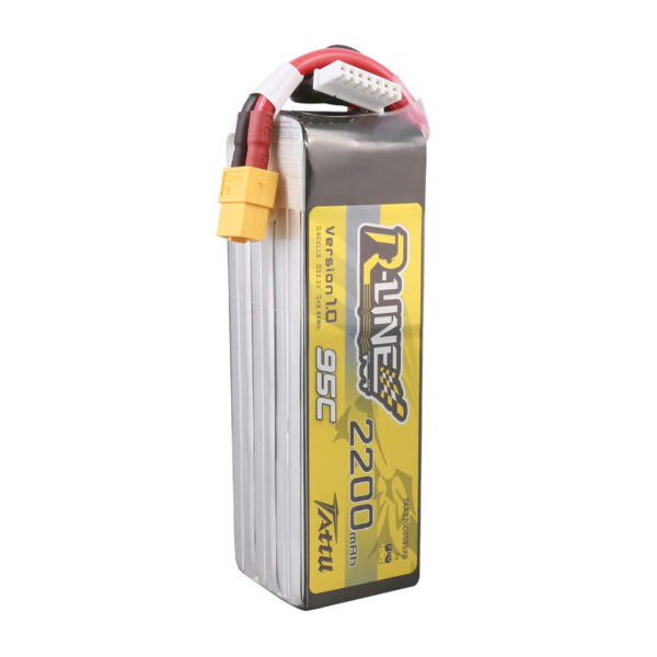 Tattu R-Line 22.2V 2200mah 6S 95C FPV Lipo Battery - Image 4