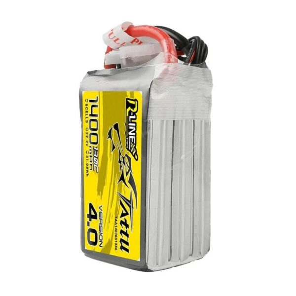 Tattu R-Line Version 4.0 6S1P 1400mAh 130C Lipo Battery - Image 3